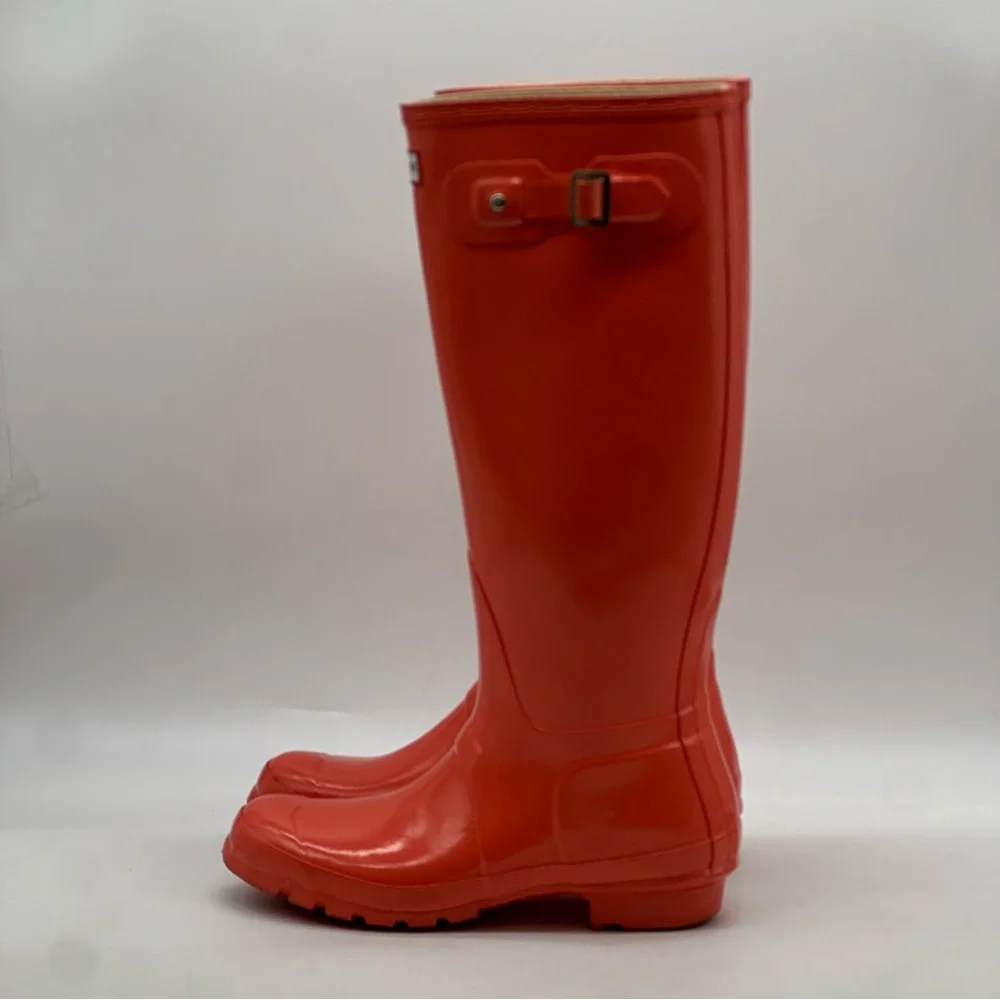 Hunter Original Gloss Boots. Size 9